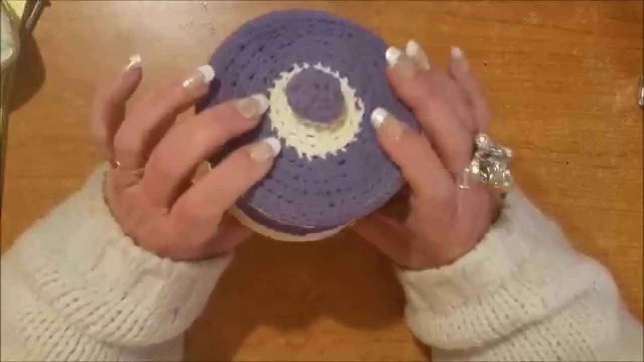 Tutorial uncinetto: come indurire gli oggetti all'uncinetto - scuola uncinetto