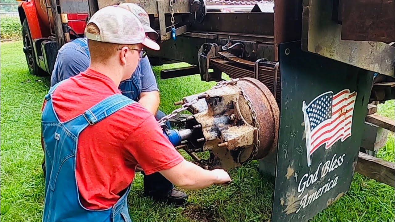 Log truck needs brakes!!! Part 1 of 3 “Disassembly” #045
