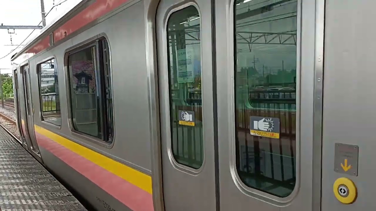 渋川駅(グンマー帝国)　　　　E129型回送