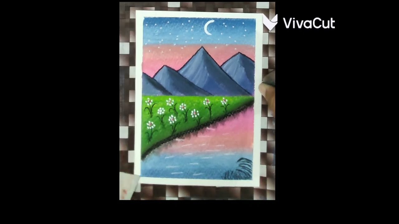 Easy oil pastel🥰🎨 drawing#trending #viral #artlower