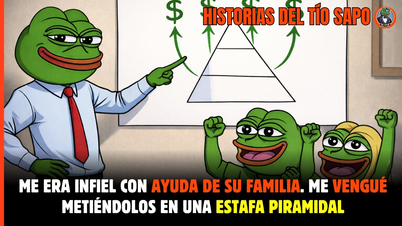 Con AYUDA de su FAMILIA mi esposa era INFIEL. Me VENGUÉ metiéndolos en una ESTAFA PIRAMIDAL