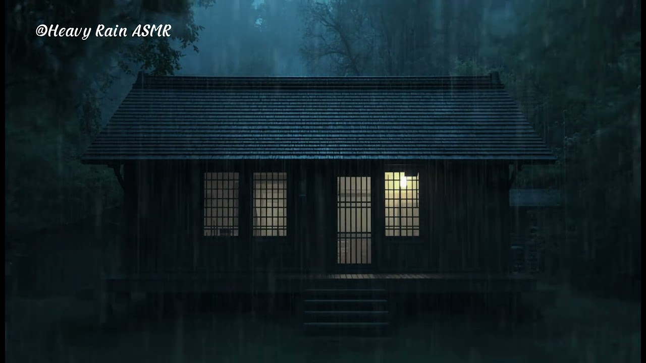 Soothing Rainstorm Sounds – Relaxing ASMR for Meditation & Rest #sleepsounds #asmrsounds