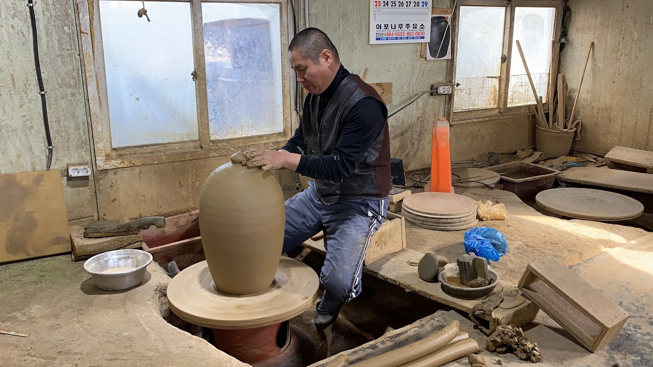 Korea onggi artisan Kim Chang-ho [HeeGun Onggi]