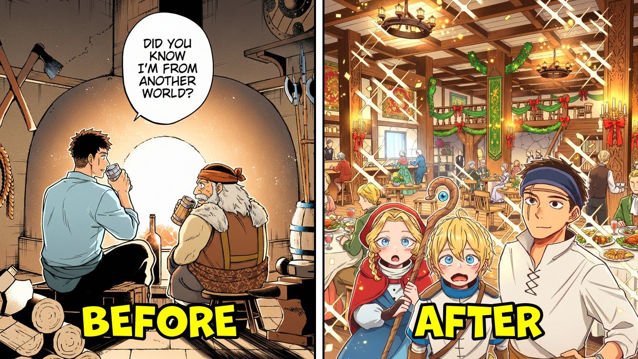 ISEKAI'D TO ANOTHER WORLD, A CHEF OPENS A BAR IN KINGDOM AND STARTS A FOOD REVOLUTION | MANGA RECAP