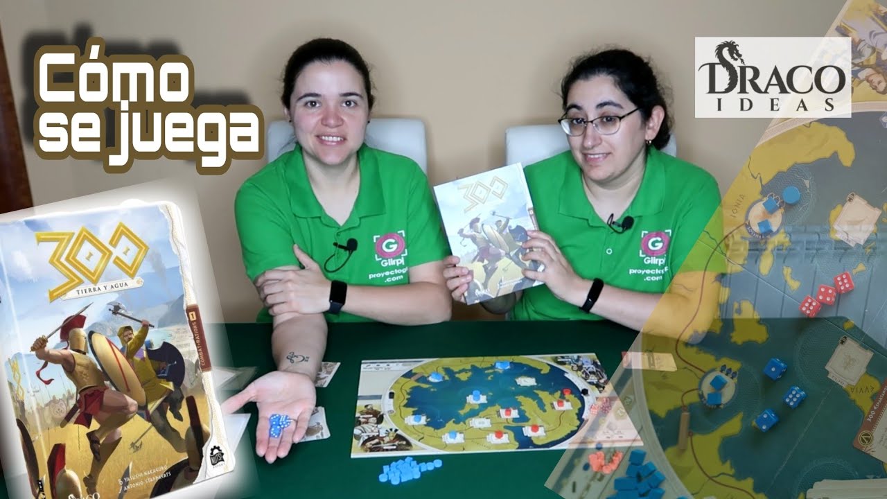 300 Tierra y Agua - Todo sobre el juego de mesa 👣