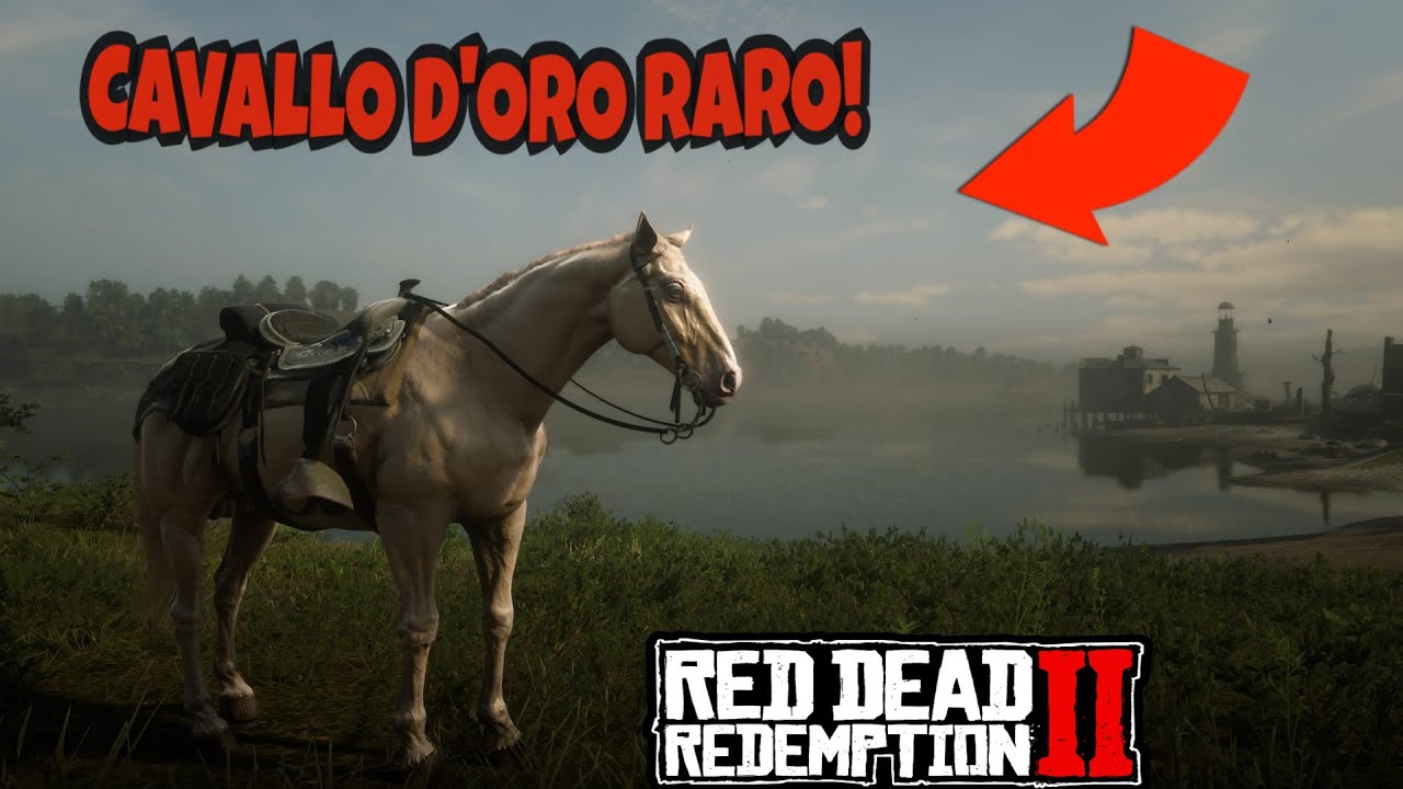 RED DEAD REDEMPTION 2 - CAVALLO D'ORO RARO! ECCO COME OTTENERLO - [ITA] - RARE GOLD HORSE !