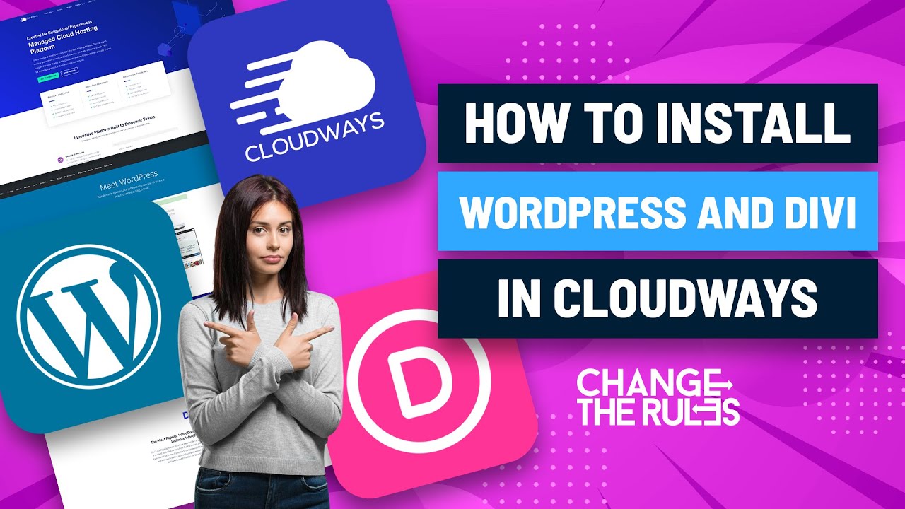 How To Install Wordpress And Divi In Cloudways
