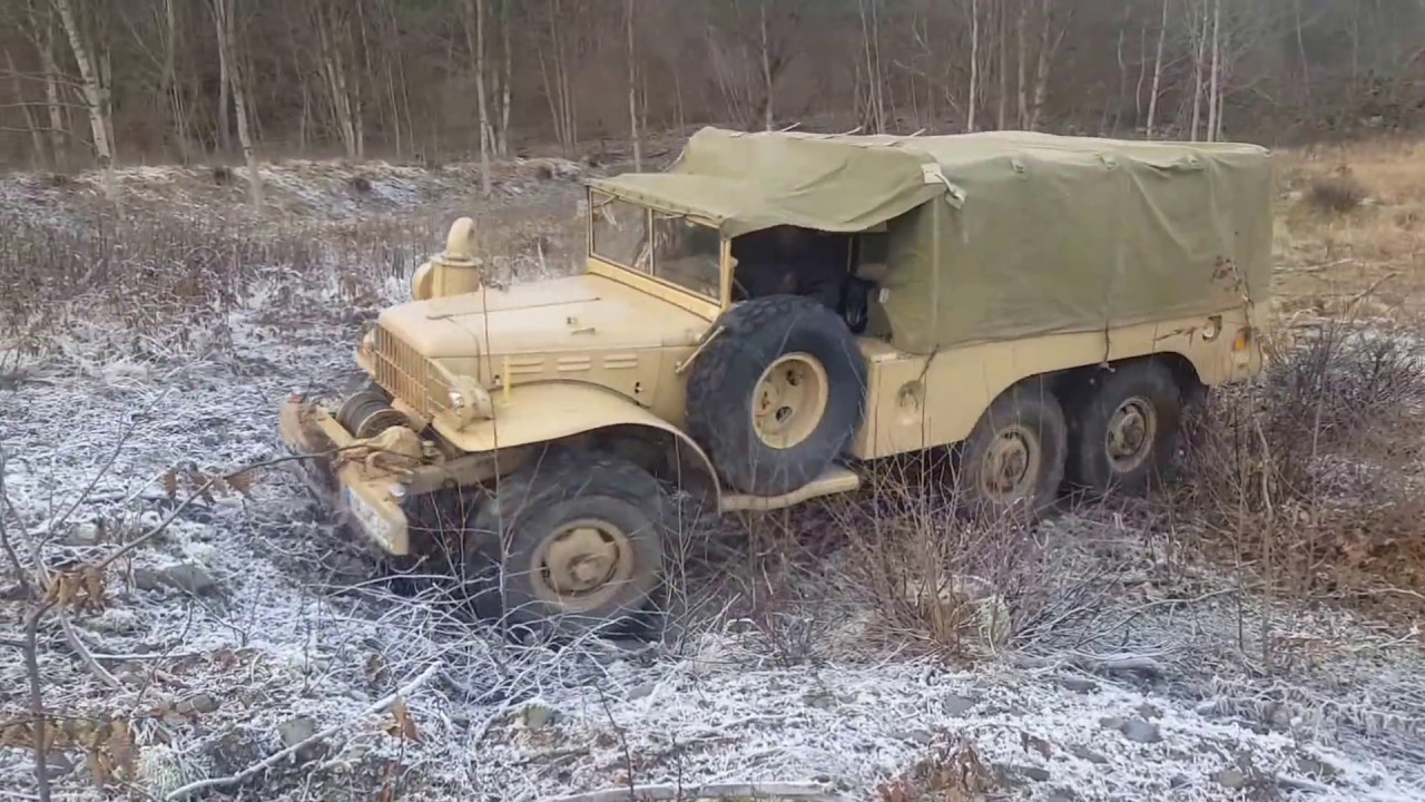 Neujahrsausfahrt 2017 mit Doge WC63 und Jeep Willys