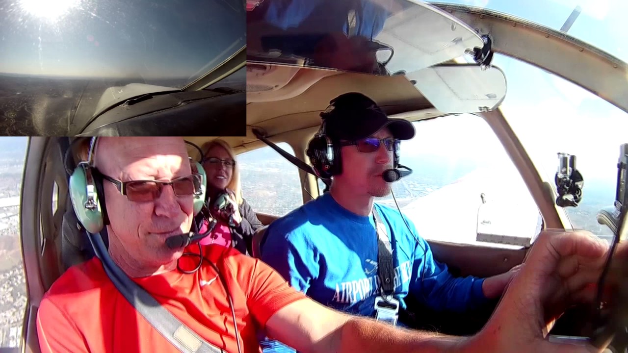 GoPro HD: VFR Flight of 5 to Catalina Island from Pomona with ATC and Comms