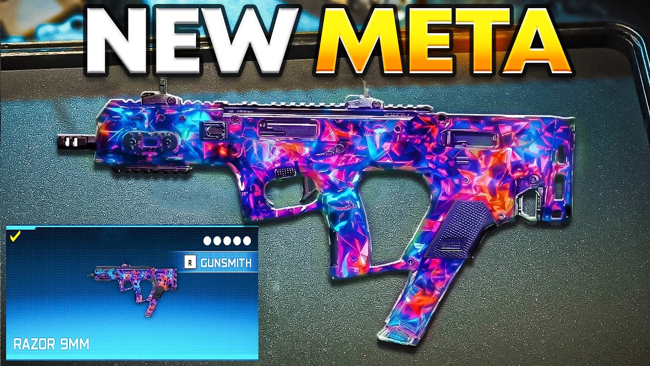 Новая *МЕТА* сборка для RAZOR 9MM в WARZONE! 😲 (Лучшая сборка для RAZOR 9MM) - BO7