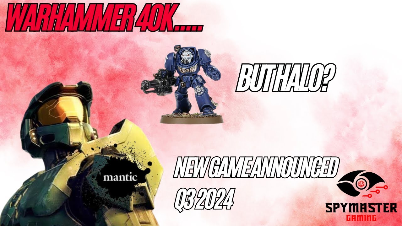 A new competitor for Warhammer 40k  Halo Miniatures Game Announced by Mantic Games