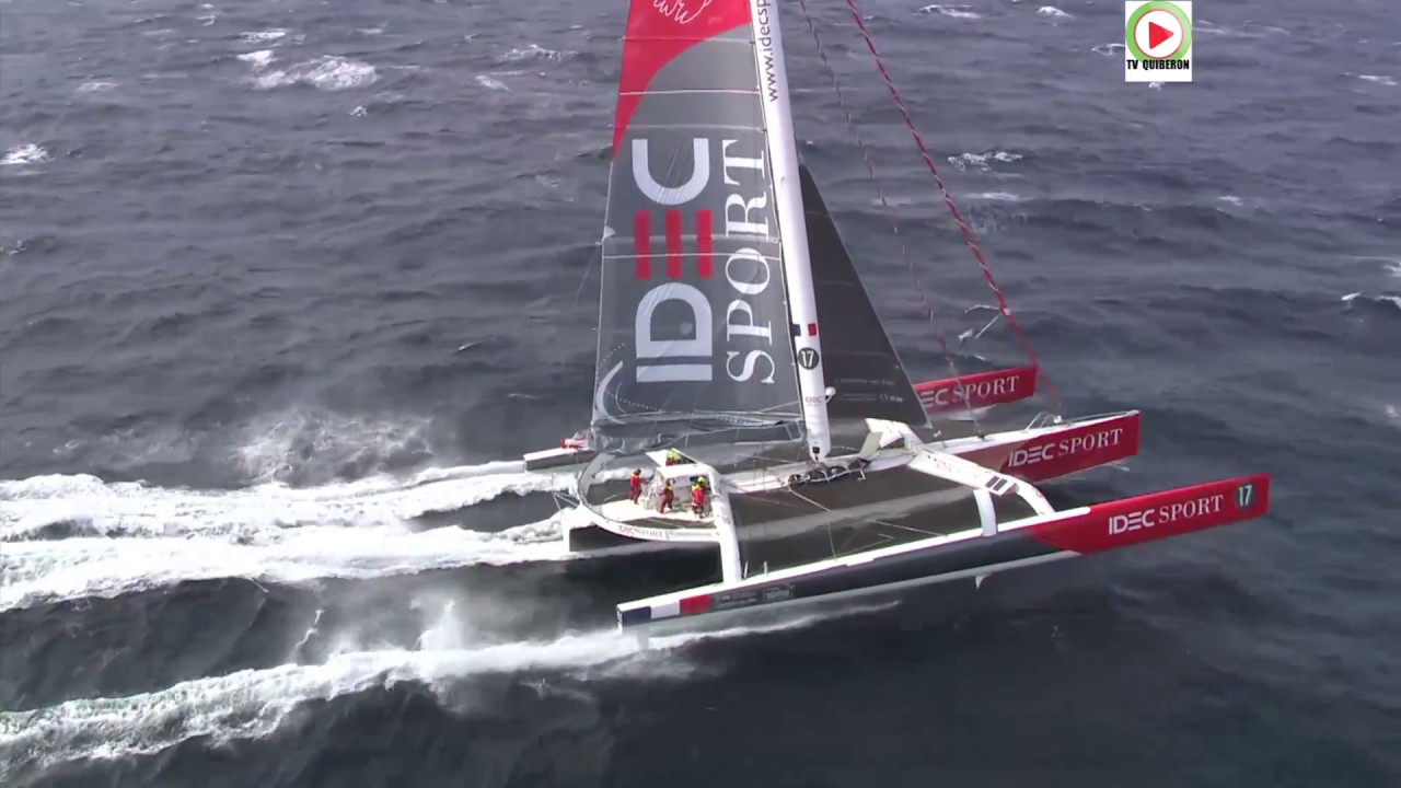 SAILING  | ⛵  The Jules Verne Trophy Idec Sport - Quiberon 24 TV