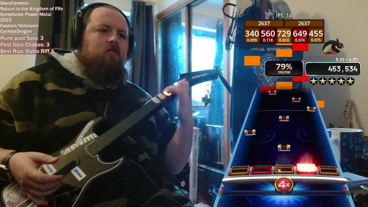 Gloryhammer: Holy Flaming Hammer of Unholy Cosmic Frost ~ 100% FC []0 Ghost Inputs On YARG[]