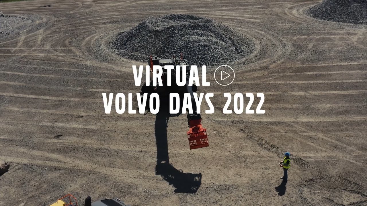 Volvo days 2022: EC300ENL Straight boom with Remote Control option