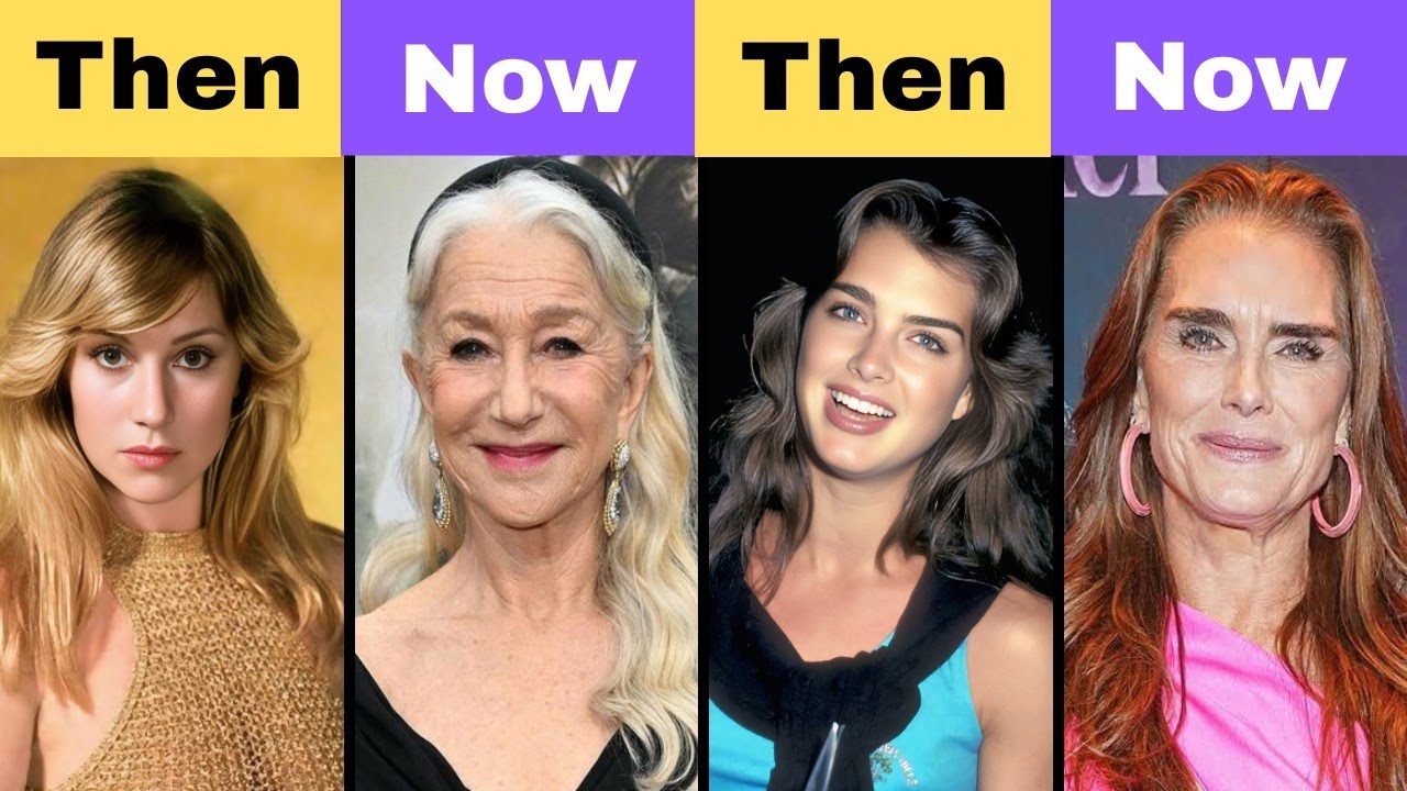 Classic Hollywood Queens of the 70s, 80s & 90s | Then vs Now | CelebBioX