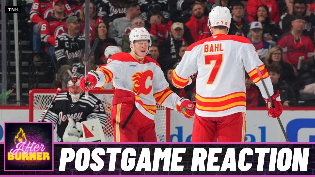 Flames @ Devils Postgame Reaction | FN After Burner - Game 65