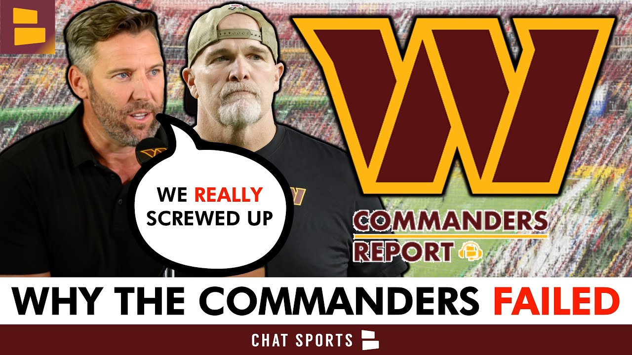 The 5 Reasons Why The 2025 Washington Commanders Failed + 4 Lessons They Should Take Into 2026
