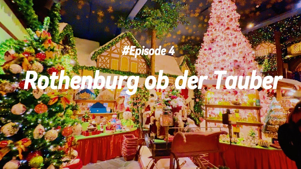 Rothenburg’s Christmas Museum & Castle Garden | A Day in Rothenburg | Peaceful moments