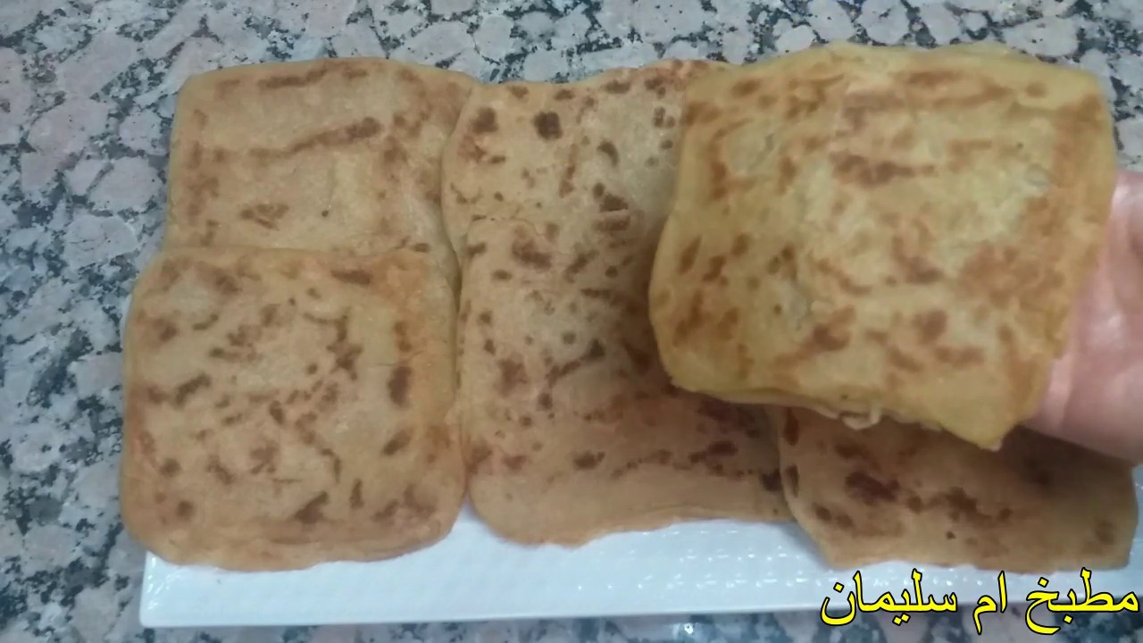 مسمن بدقيق القمح الكامل صحي 100/100 نتمنى تجربوه يستحق التجربة 👍👍
