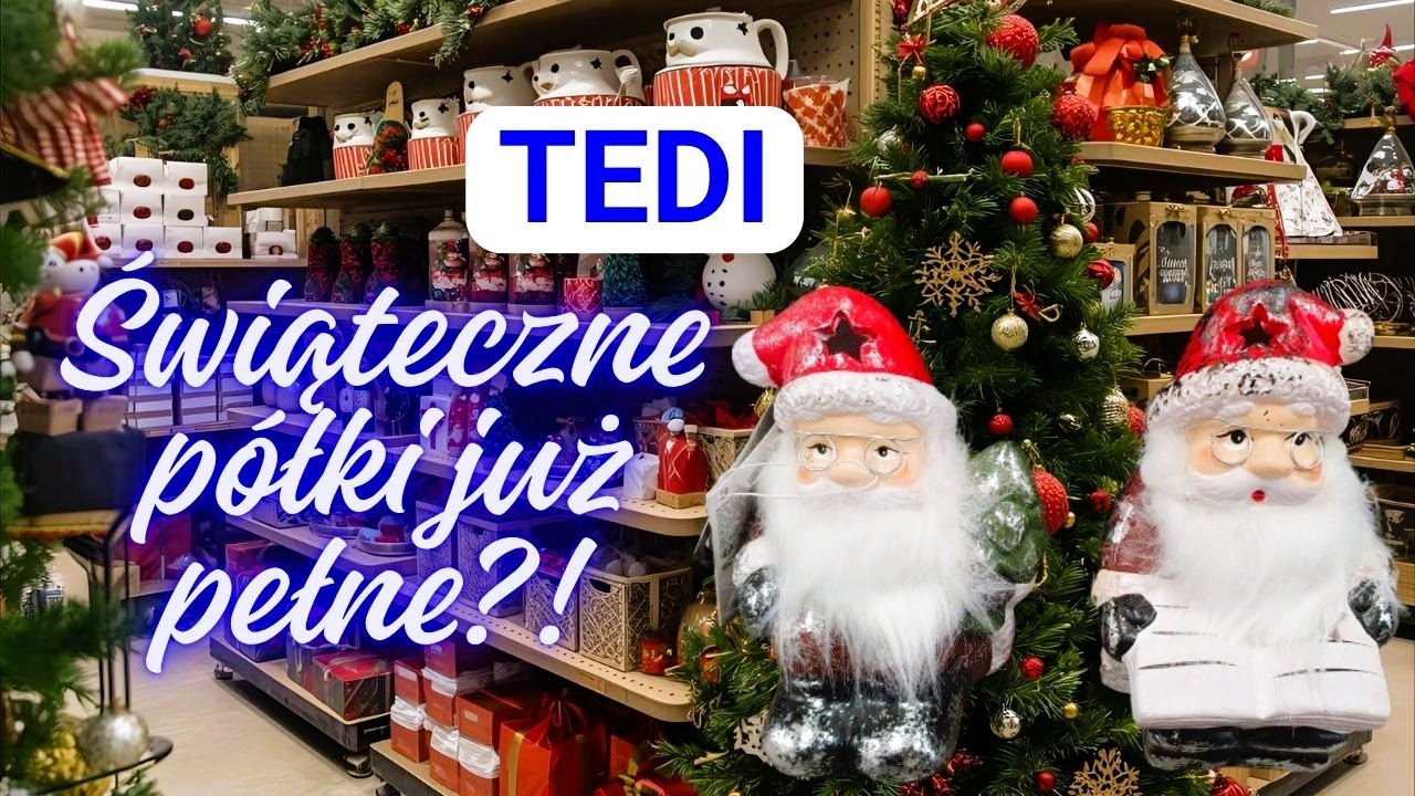 Przegląd świątecznych nowości z TEDI 🎄 Dekoracje kt&oacute;re warto zobaczyć !