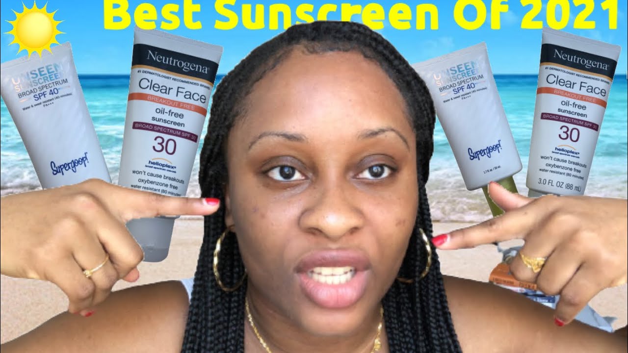 BEST SUNSCREEN 2021 - SUPERGOOP VS NEUTROGENA