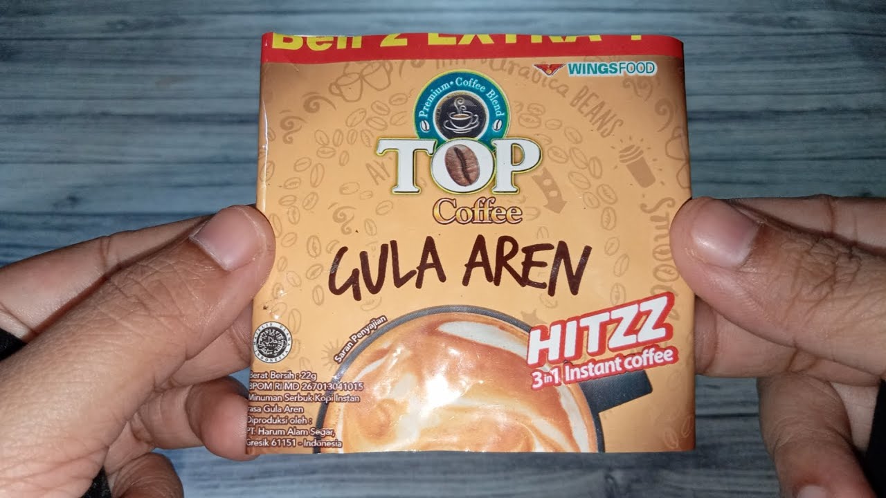 Motif baru belum pernah ada dari bungkus top kopi gula aren