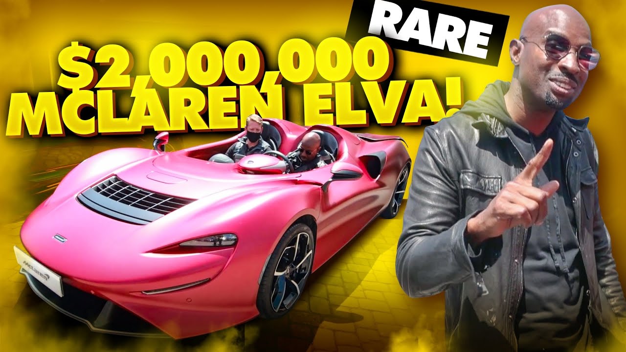 Test Driving a RARE $2,000,000 McLaren Elva!