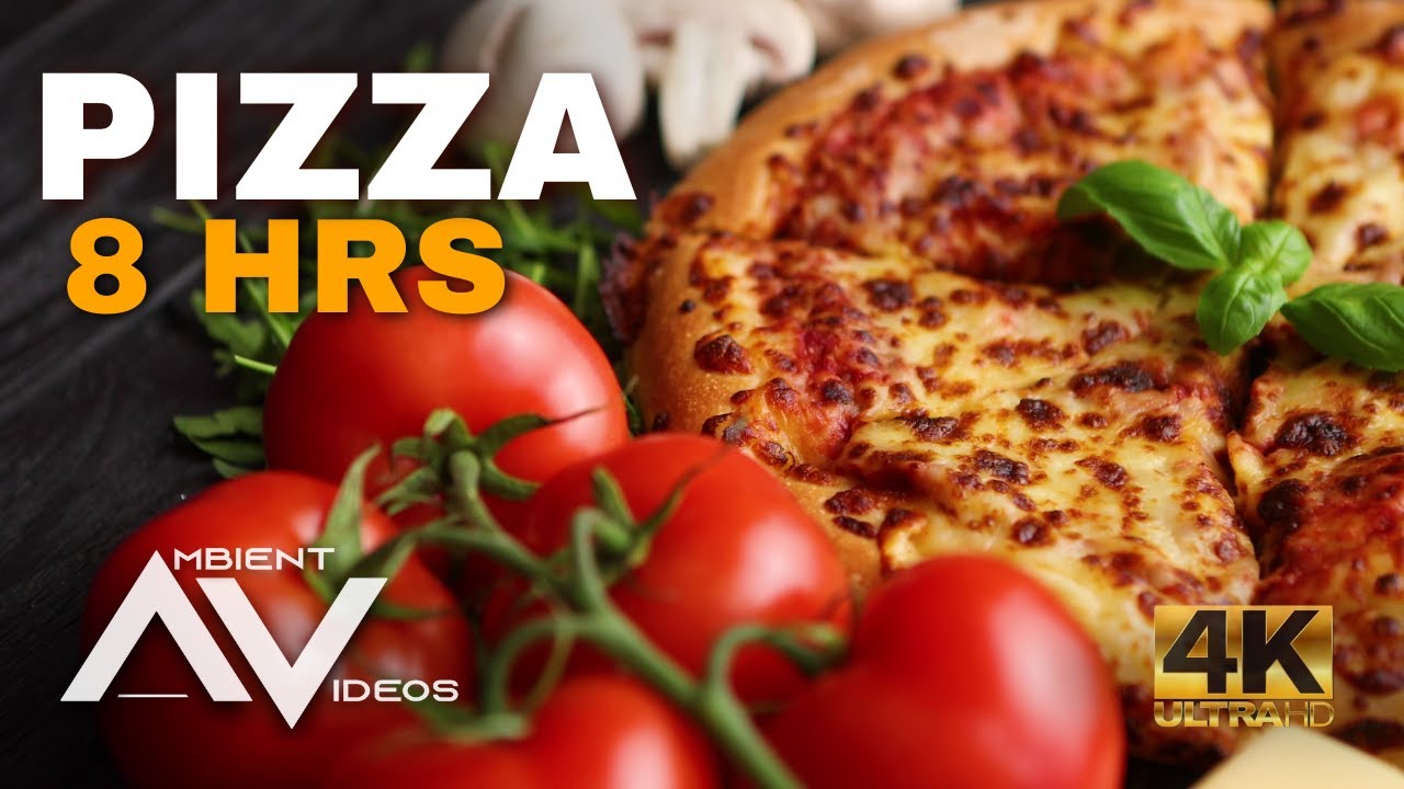 PIZZA🍕The Art of Making Pizza - 8 Hours 4K video of beautiful pizza making.