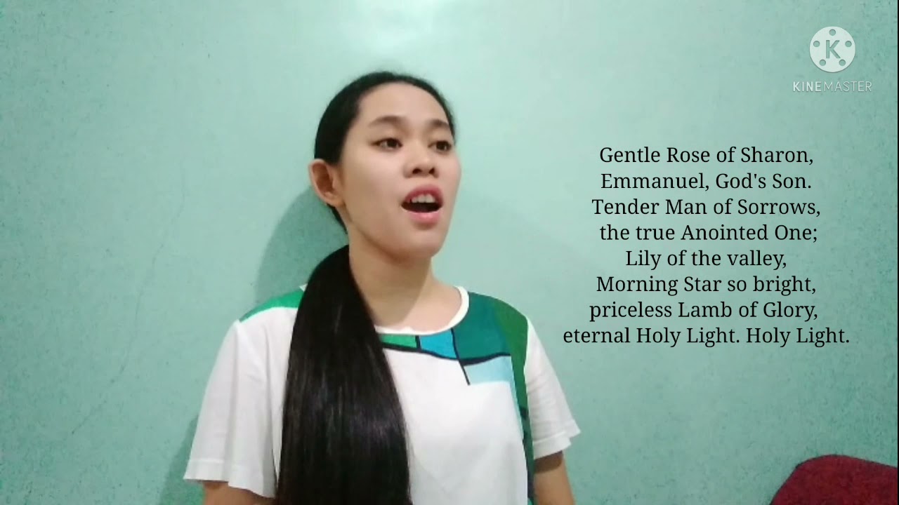 Resplendent In Your Glory - with lyrics - Female cover - Bible Baptist Christian Songs
