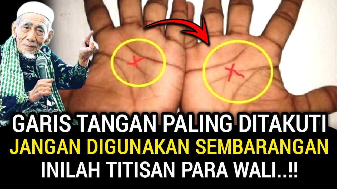 JANGAN UNTUK MAIN-MAIN‼️INILAH GARIS TELAPAK TANGAN PALING DITAKUTI DAN SANGAT BERBAHAYA