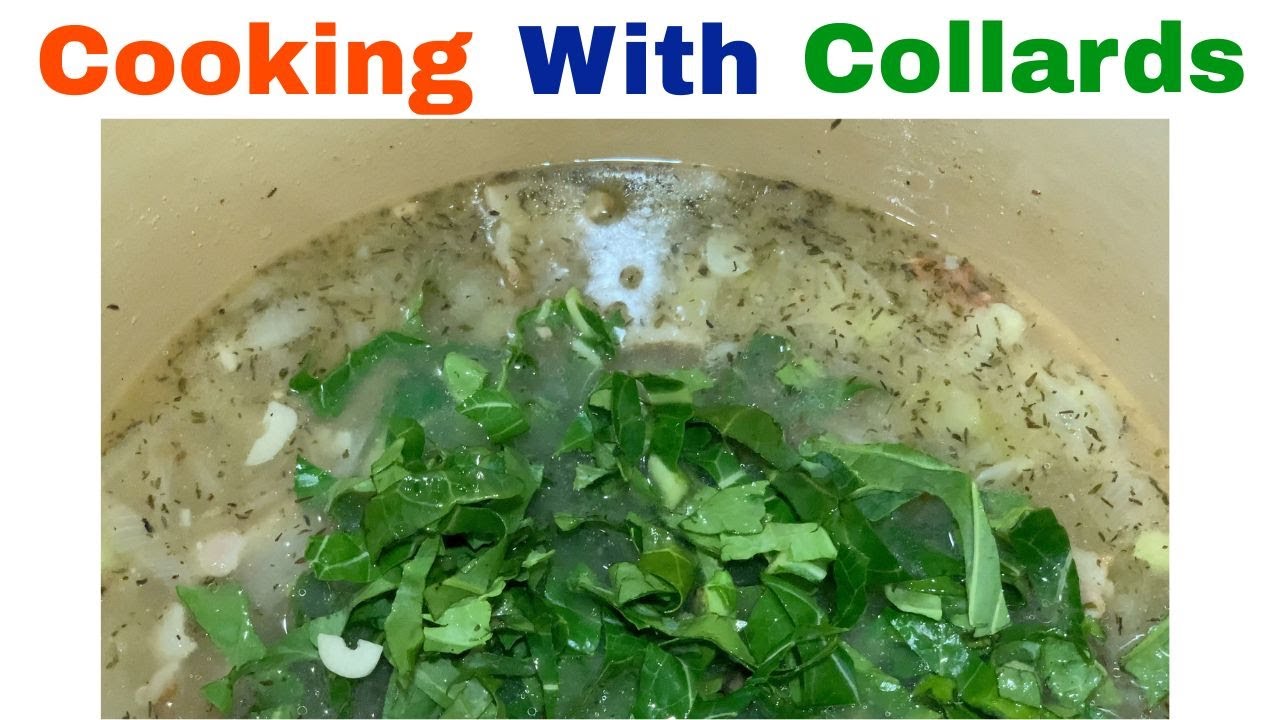 How to Cook Braised Collard Greens With Smoked Meat When Totally Blind
