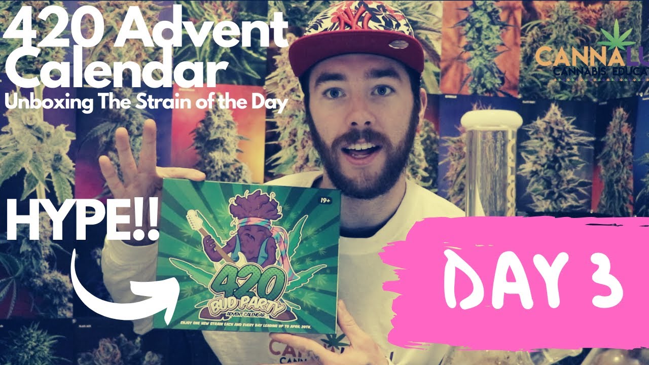 Day 3: Pink Kush Marijuana Strain Review - 420 Cannabis Advent Calendar Unboxing
