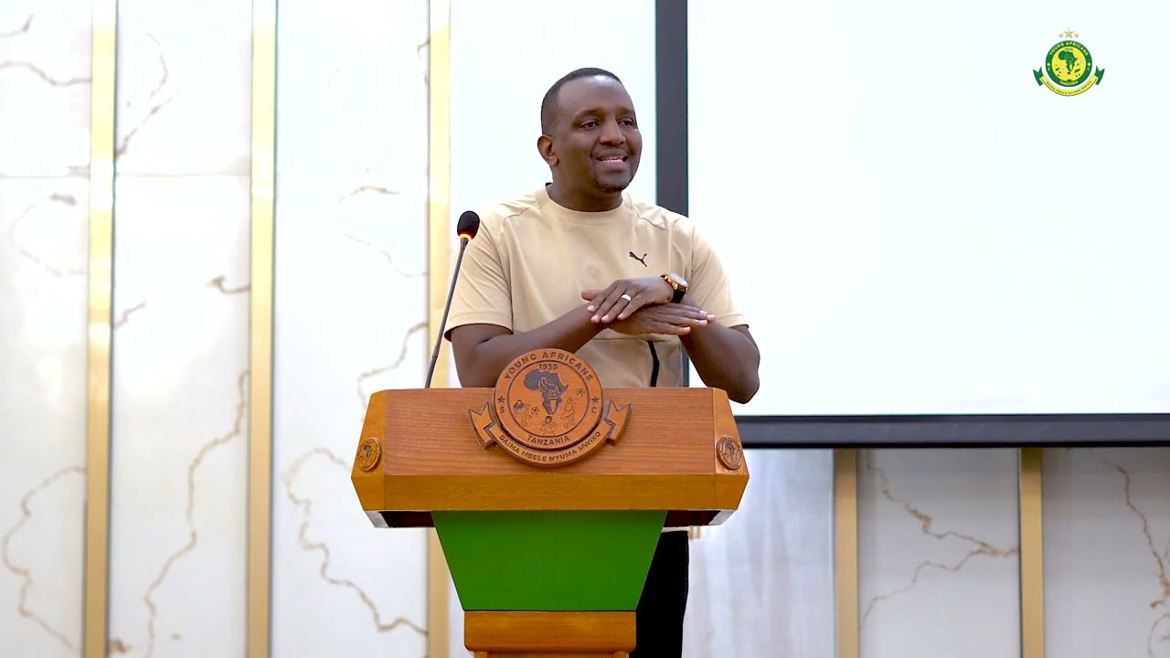 KAULI YA RAIS ENG. HERSI KWENYE SEMINA NA WACHEZAJI PAMOJA NA BENCHI LA UFUNDI