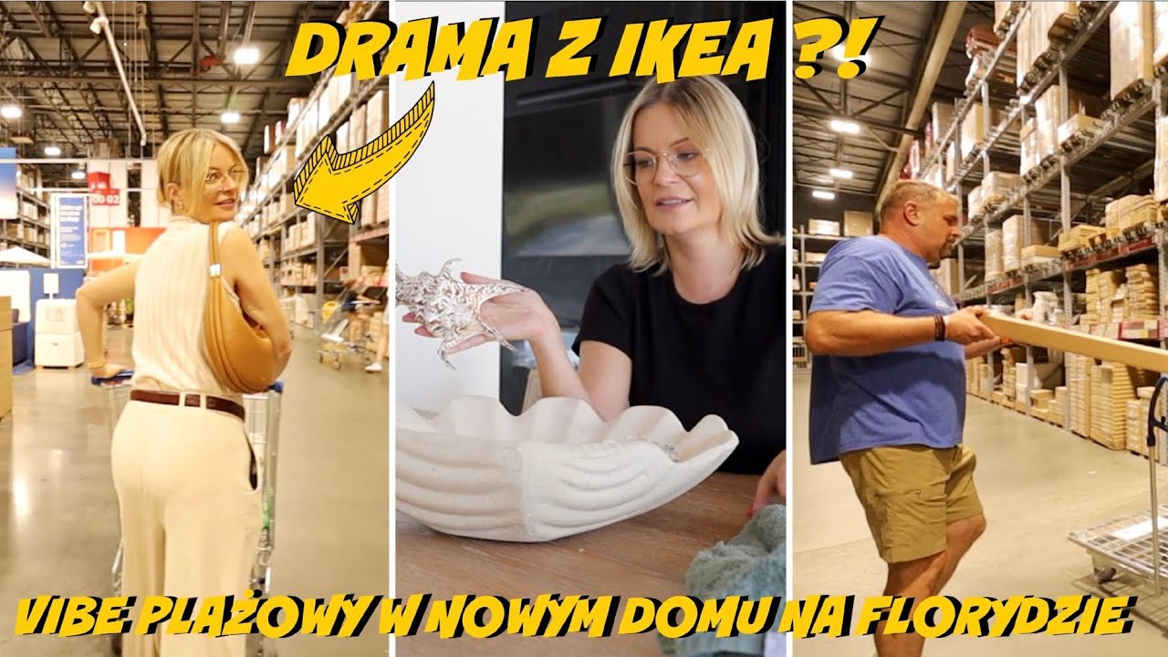 DRAMA Z IKEA?! JEDZIEMY PO MEBLE DO POKOJU CASPERKA! VIBE PLAŻY w nowym domu na Florydzie!