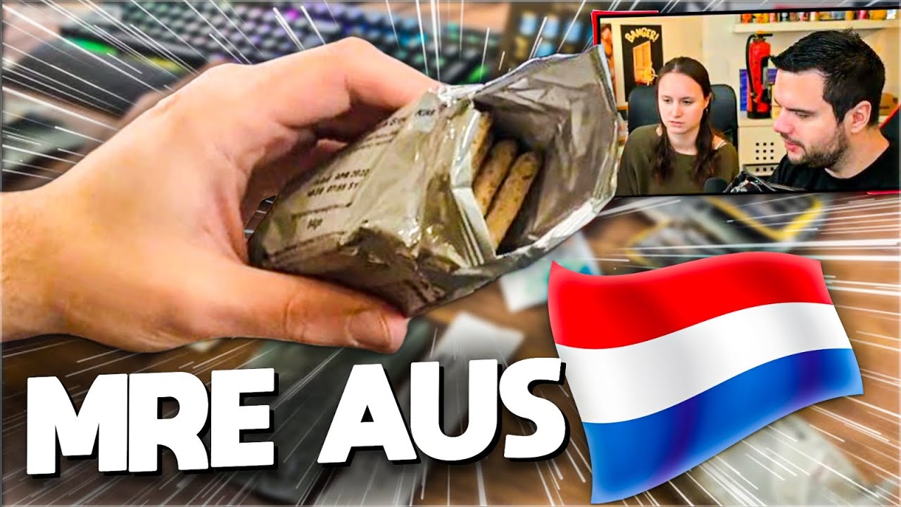 Was kriegen die niederländischen Soldaten zu essen? 😁 Let's Eat MREs Teil 7 mit STEVE