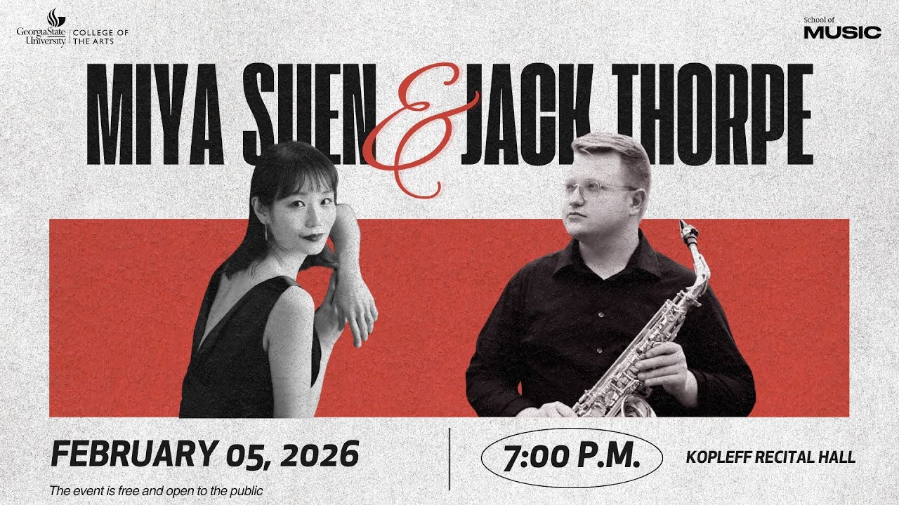 Faculty Recital: Jack Thorpe & Miya Suen
