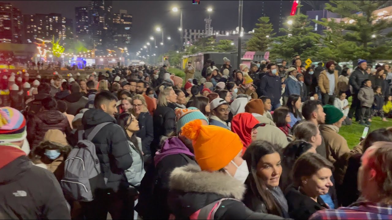 WALK IN MELBOURNE'S FIRELIGHT FESTIVAL 2022 | MELBOURNE AUSTRALIA
