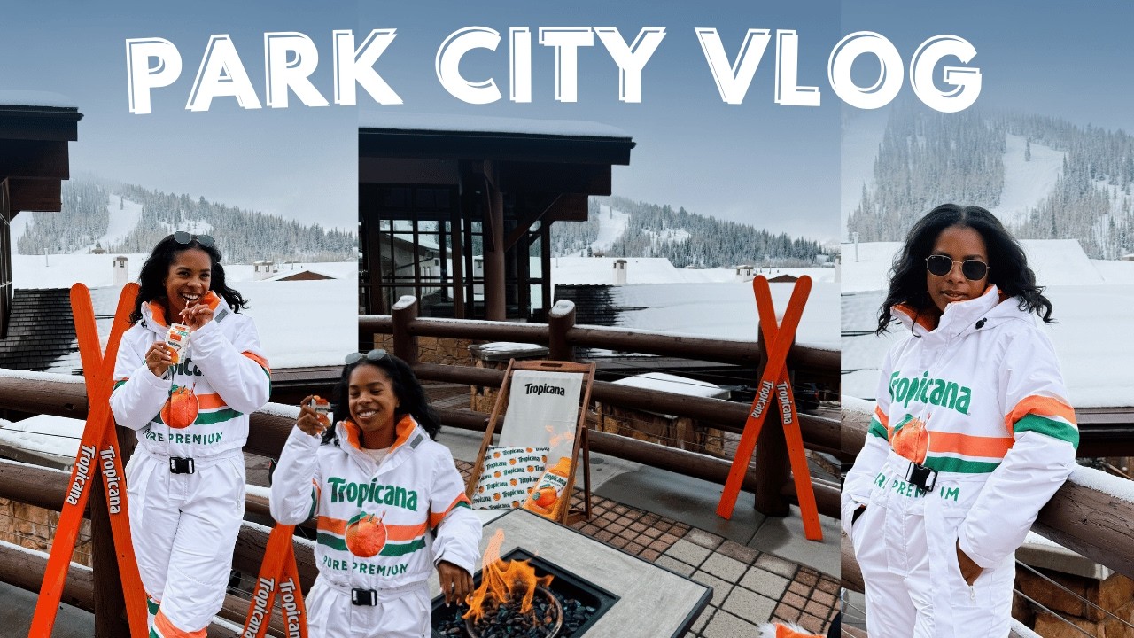 Park City Ski Trip Vlog | Avant ski, snow day, gifting