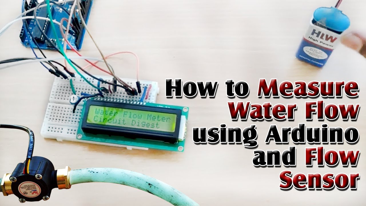 Как измерить расход воды с помощью Arduino и датчика расхода