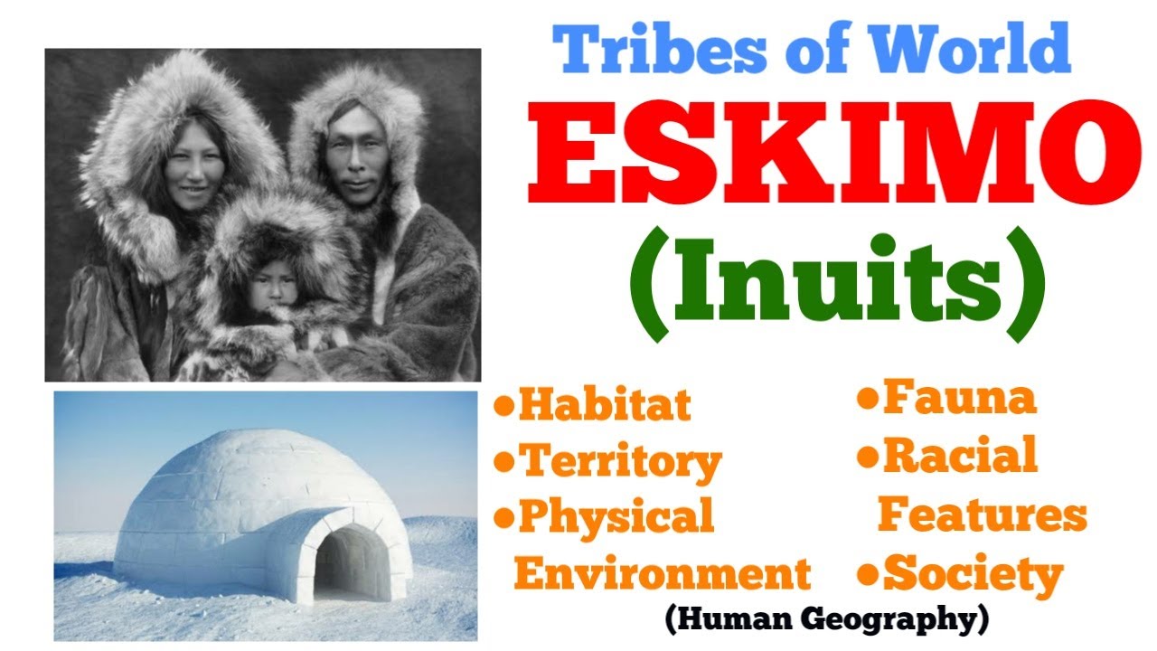 Eskimo | Inuits | Tribes of World | Location|Physical Environment|Society| Eskimo in Hindi