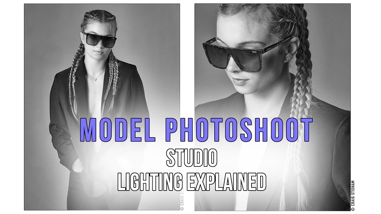 Studio Lighting for Modeling Portfolios #studiophotography #fashionphotogrpahy #modelphotography