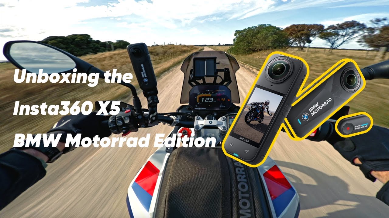 Unboxing the Insta360 X5 BMW Motorrad Edition