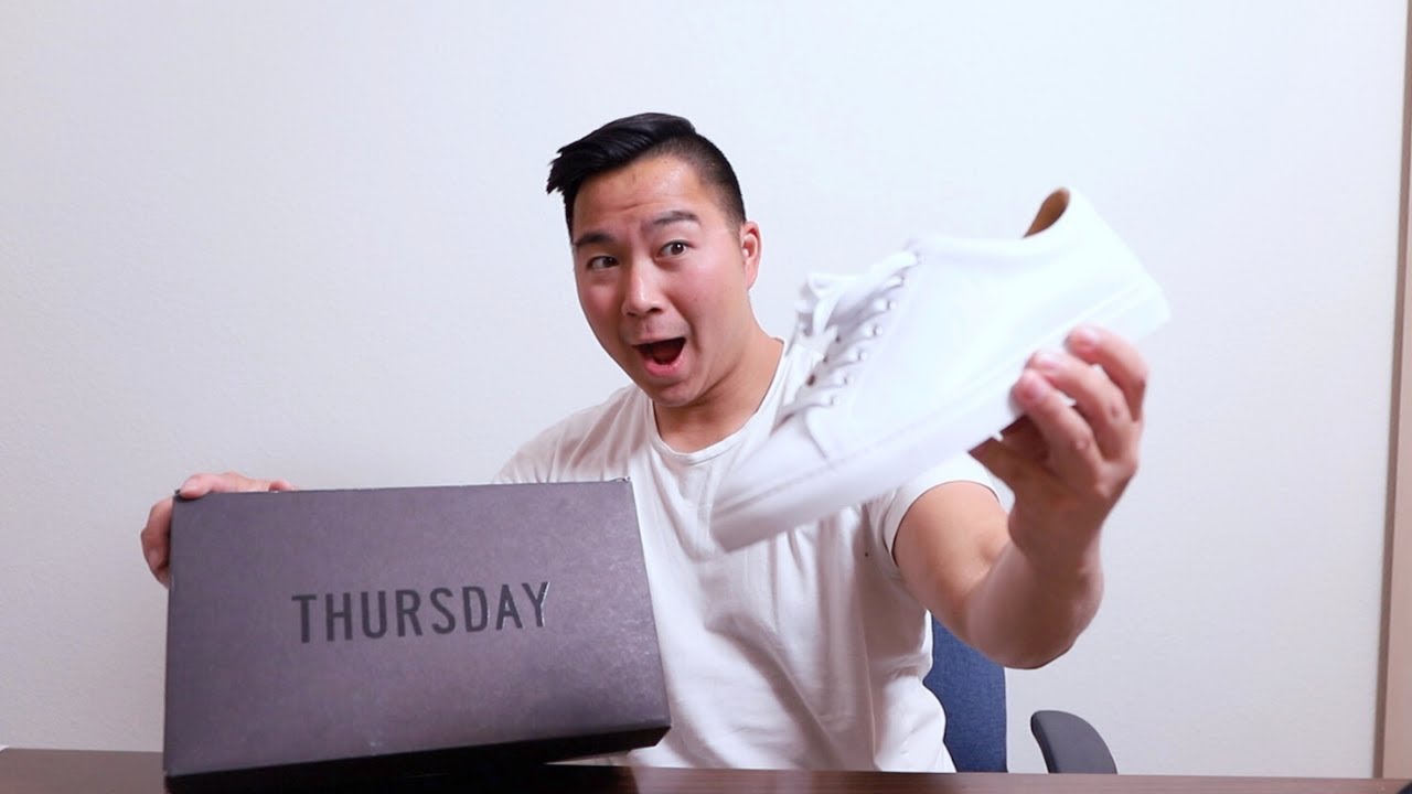 Thursday Boots Sneaker White Premier Low Top Unboxing | On Feet Look!