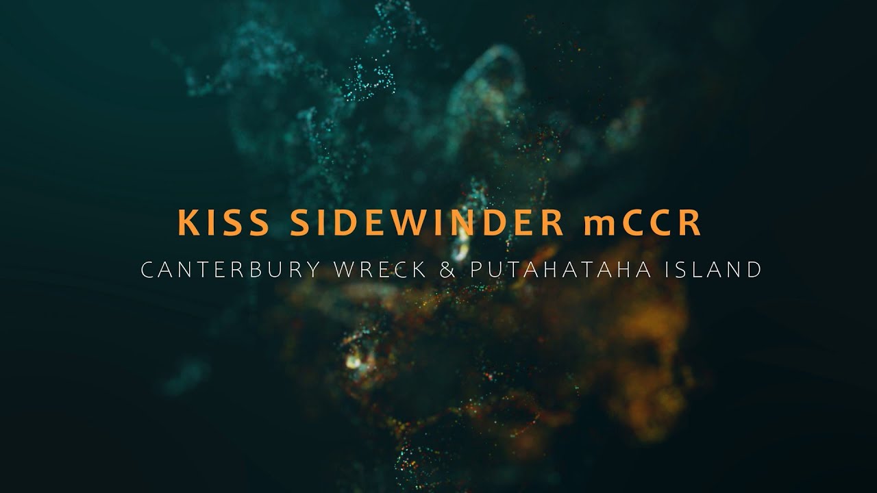 KISS Sidewinder - Diving the Canterbury Wreck & Putahataha Islands - Narrated