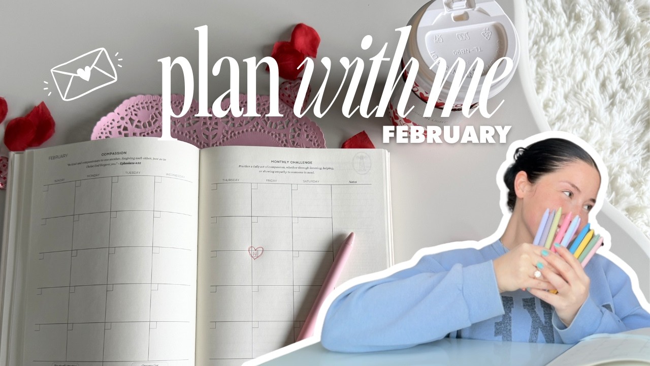 MONTHLY RESET | planning, goal setting, budgeting, & prayer