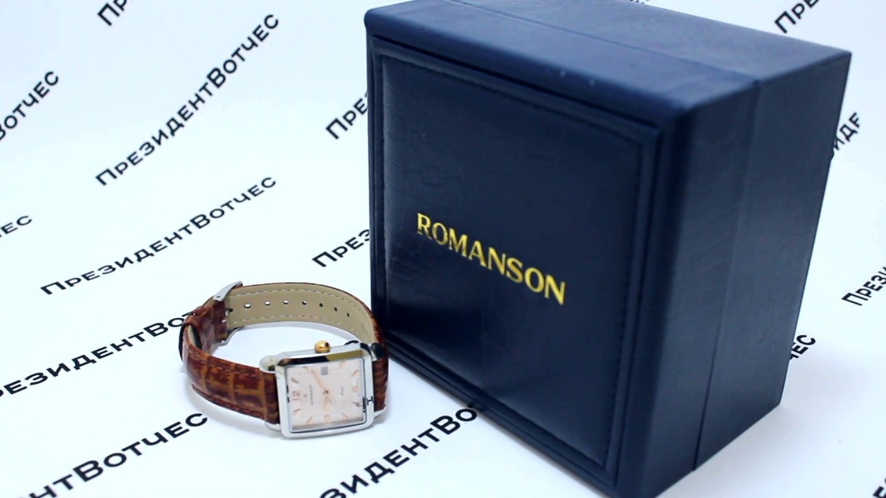 Часы Romanson Adel TL 1579D MJRG - видео обзор от PresidentWatches.Ru