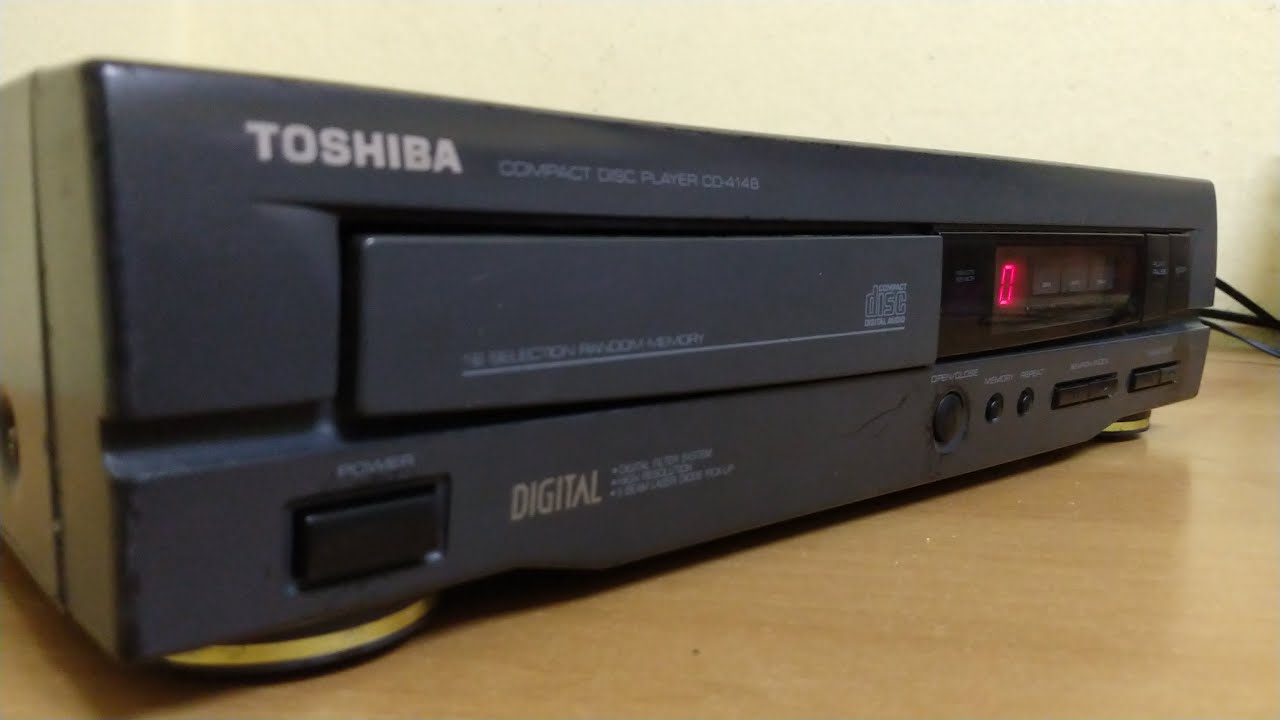 teste cd player Toshiba cd 4148