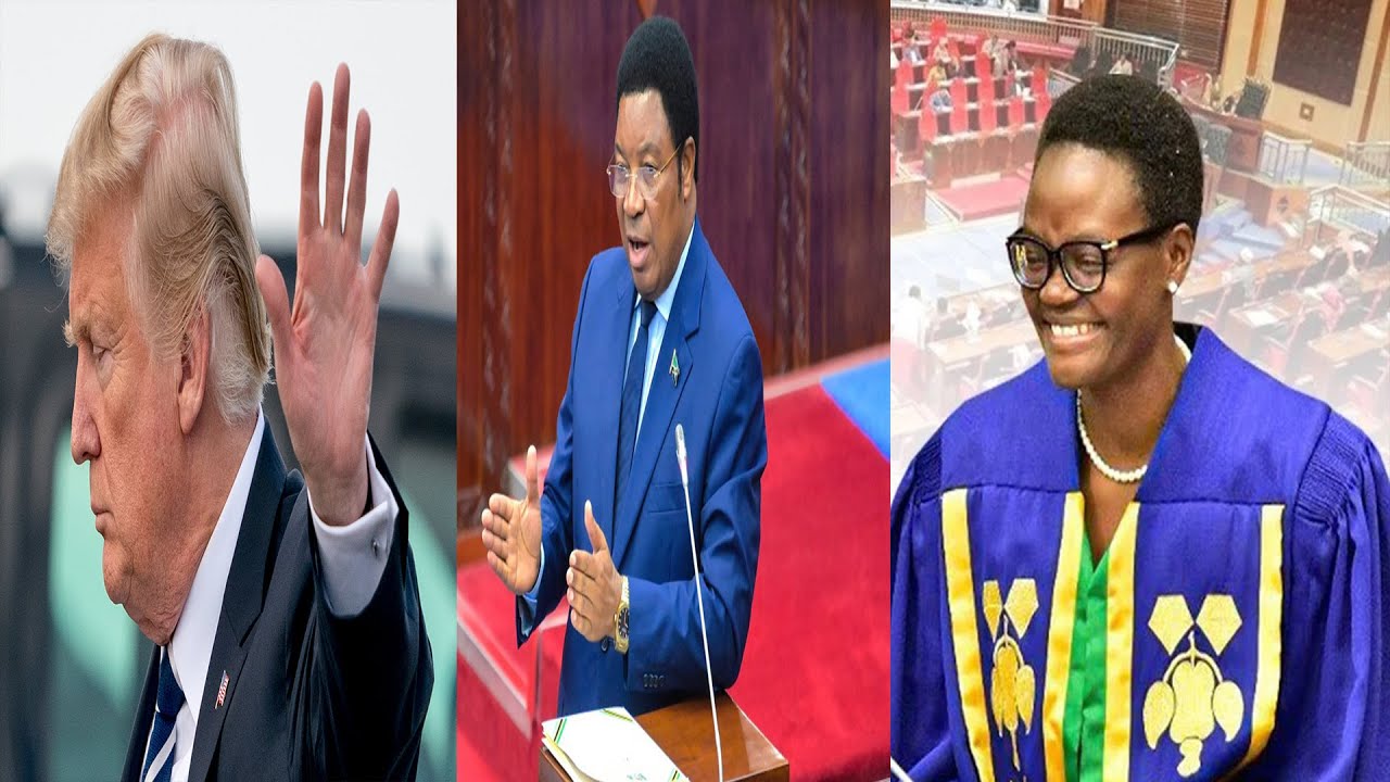 TRUMP AIBUKA BUNGENI DAWA ZA UKIMWI UTATA | MAJALIWA ABANANISHWA ''TUJITEGEMEE''