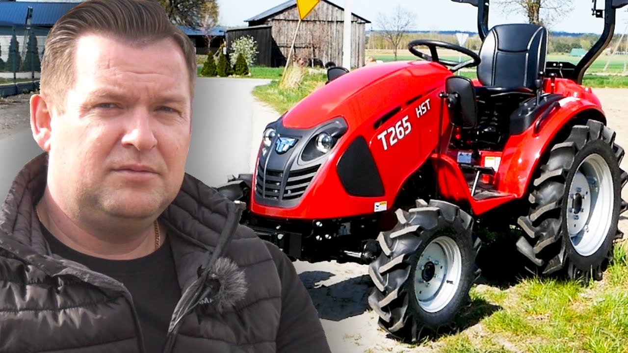 Moc 24 KM 👉 wszechstronny kompaktowy traktor TYM T265
