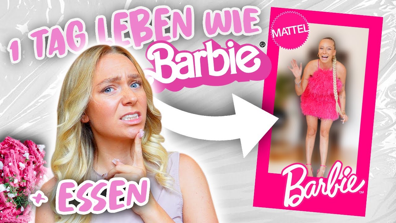 1 TAG LEBEN & ESSEN WIE BARBIE 😂| CARAMELLA